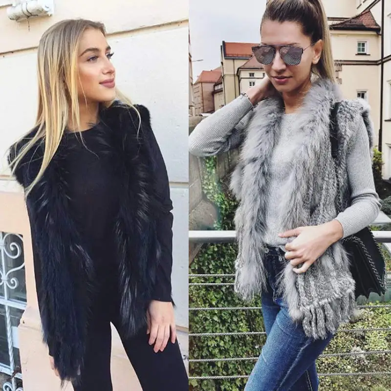 2 AO549_2 Natural-knitted-raccoon-fur-vest