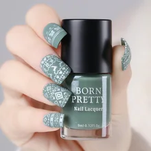 BORN PRETTY 9 мл матовый лак для ногтей маникюрный лак 9 цветов украшение для ногтей аксессуар