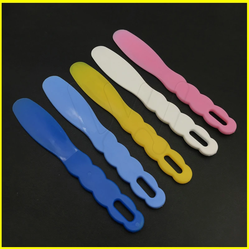 

2pcs Material Alginate Assorted Dental Lab Plastic Mixing Spatula for Impression