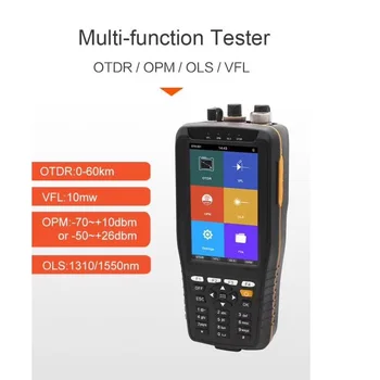 

OTDR Smart Handheld Tester FTTH Fiber Optic Cable Network Testing Tool OPM+VFL+OLS into one unit