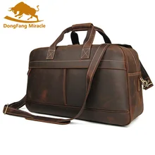 Брендовая винтажная очень большая спортивная сумка для выходных большая деловая мужская дорожная сумка из натуральной кожи популярный дизайн