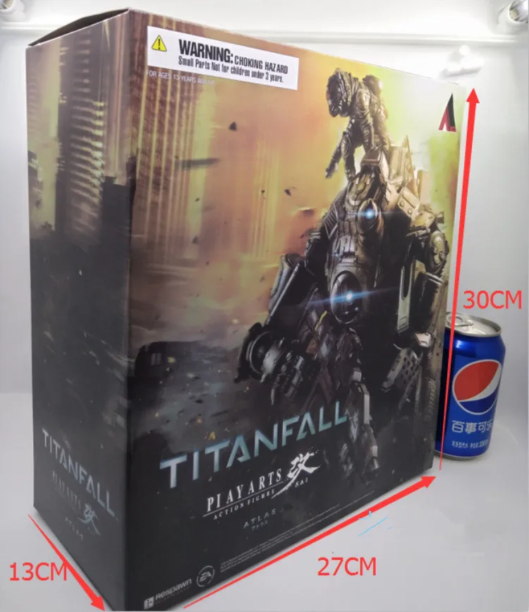 Играть искусств 27 см В Titanfall Атлас фигурку модель игрушки|Игровые фигурки и