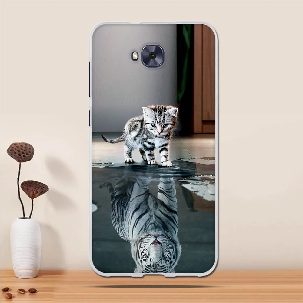 Чехол для Asus Zenfone 4 Selfie ZD553KL, чехол 5,", силиконовый мягкий чехол из ТПУ для Asus Zenfone 4 Selfie ZD553KL ZB553KL, чехол