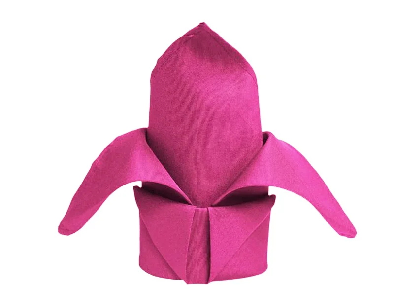 Fushia napkin