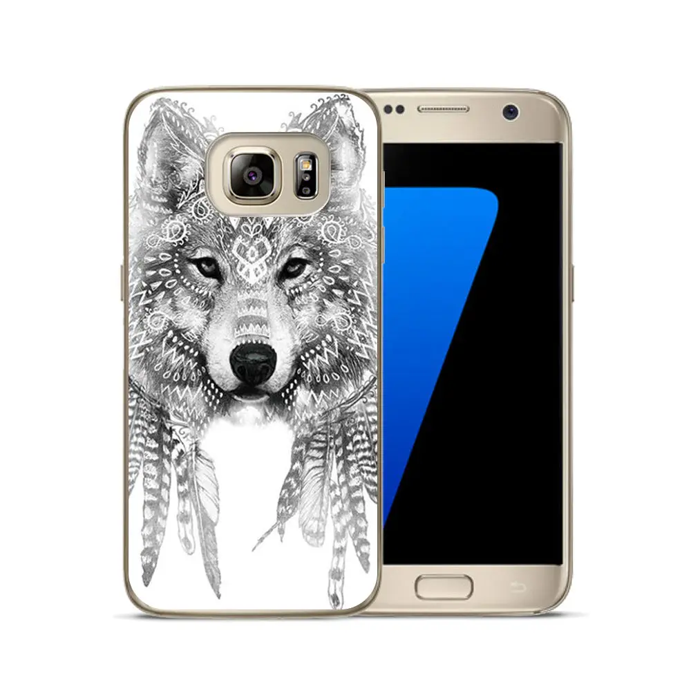 Smart Back Protective Phone Cover Case FOR Samsung S5 Soft TP Case FOR Samsung S8 Clear painted Case FOR Galax S6 S7 S8 Plus S9 (10)