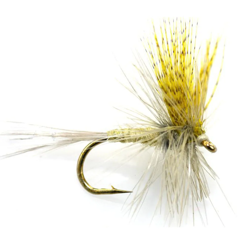 6pcs Aventik Light Hendrickson Dry Trout Fly Flies Various Size Flies