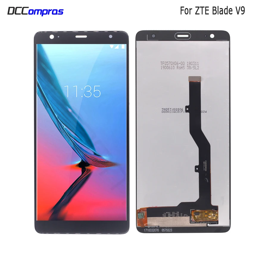 

For ZTE Blade V9 LCD Display Touch Screen Digitizer Aseembly Replacement For ZTE Blade V9 Screen LCD Phone Parts Free Tools