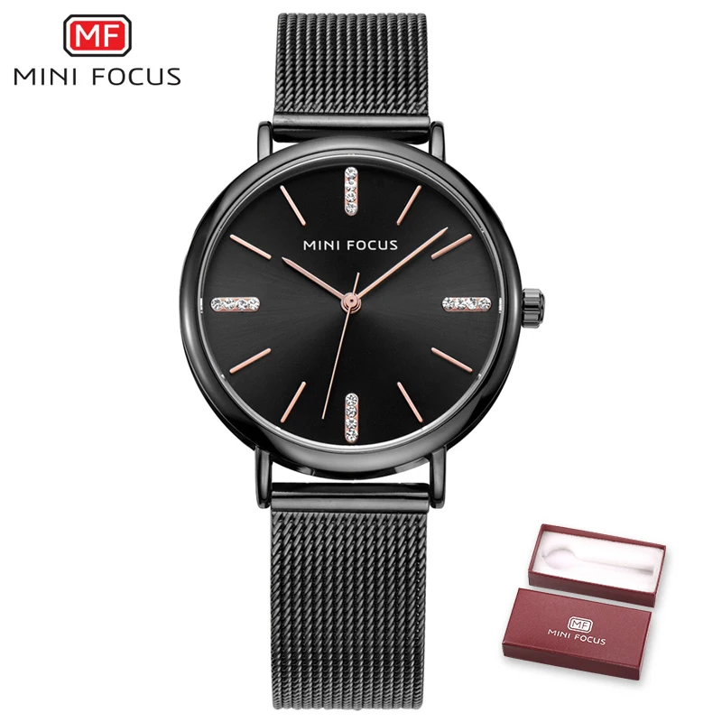 MINI FOCUS New 2018 Dress Top Fashion Women Watches Famous Brand Ladies Quartz Watch Female Clock Montre Femme Relogio Feminino