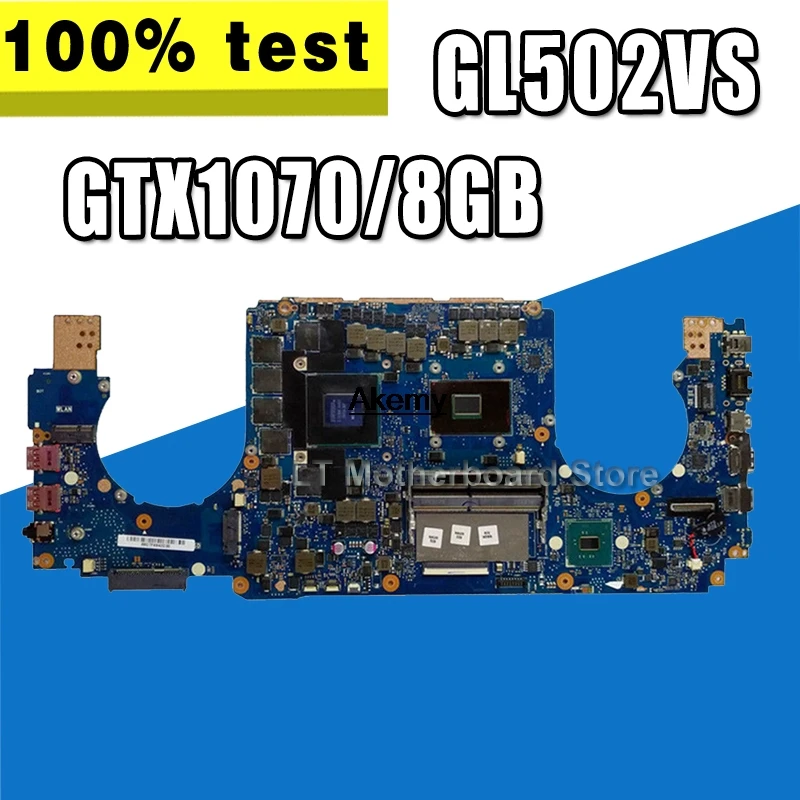 Laptop Moederbord Voor Asus GL502VSK GL502VS Moederbord I5-7300HQ I7-7700HQ GTX1070/8 Gb Uitwisseling! Laptop Moederbord Voor Asus GL502VSK GL502VS Moederbord I5-7300HQ I7-7700HQ GTX1070/8 Gb Uitwisseling!