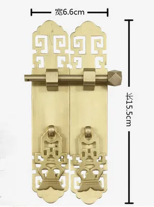 

A11 Hardware accessories Straight handle door handle pure copper handle cabinet door handle hardware copper fittings