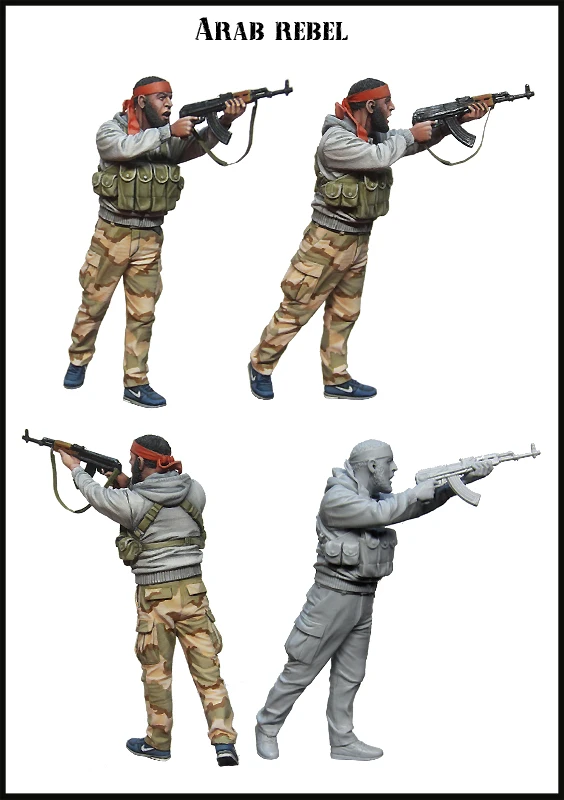 

1:35 scale resin model kit resin figure model soldier D0147