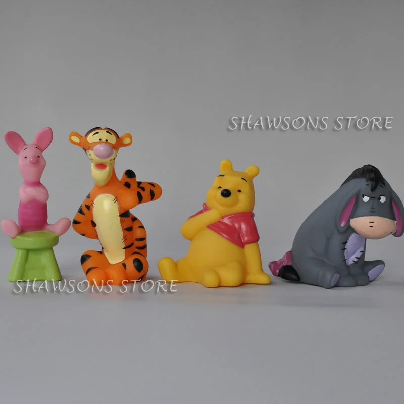 

Winnie the Pooh & Friends Toys Bear Eeyore Tigger Piglet set of 4 figures