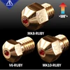 Mellow – imprimante 3d haute température, buse rubis NF-v6/mk10/mk8 pour Flashforge Micro Swiss Cr10 Mk8 E3d V6 Hotend ► Photo 1/6