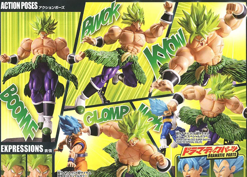 Tronzo оригинальная Bandai сборная фигурка Dragon Ball Super Broly полная мощность Broli ПВХ фигурка Строительная модель фигурки