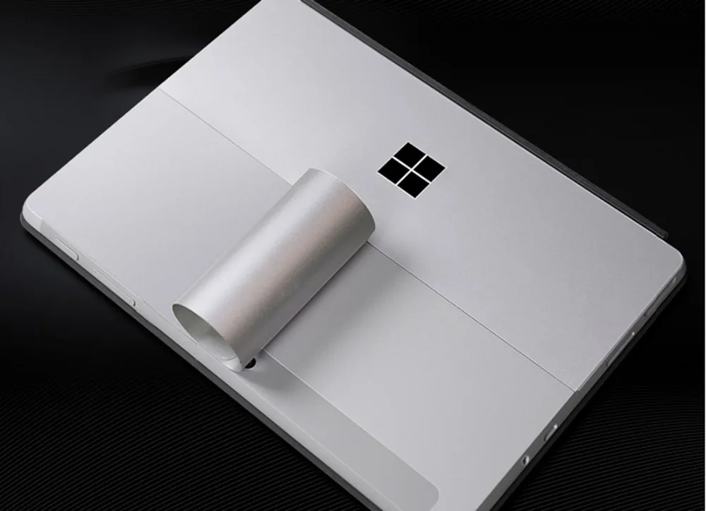 Для microsoft Surface Go ультра тонкая наклейка на кожу розовое золото анти-царапина планшет наклейка съемный пузырь бесплатно тонкий декоративная переводная картинка
