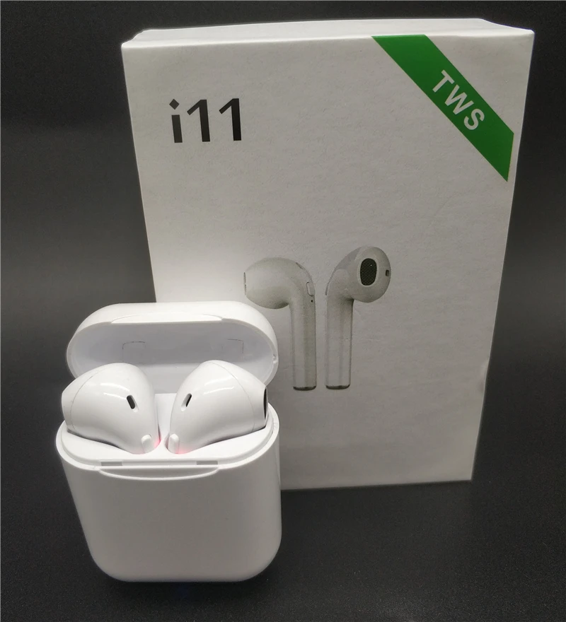 i11 TWS Bluetooth 5.0 Wireless Earphones Earpieces mini Earbuds i7s With Mic For iPhone X 7 8 Samsung S6 S8 Xiaomi Huawei LG