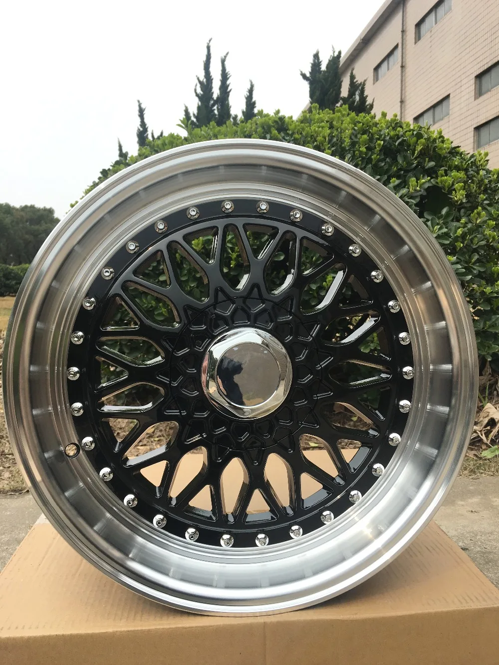 19 RS BLACK STYLE RIMS WHEELS FITS HONDA ACCORD SPORT CIVIC STAGGERED W881