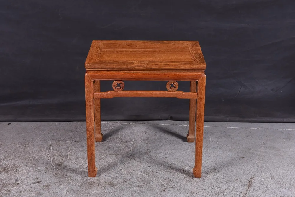 Minimalist Moder Tea Coffee Table Chinese Royal Rosewood Furniture Small low Wall Side Console Desk Solid Wood Padauk Lamp Stand Minimalist Moder Tea Coffee Table Chinese Royal Rosewood Furniture Small low Wall Side Console Desk Solid Wood Padauk Lamp Stand