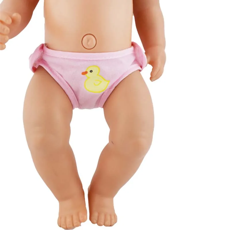

Baby Born Doll clothes Fit 43cm Baby Born Doll Handmade Underwear with duck pattern print Doll Accessories