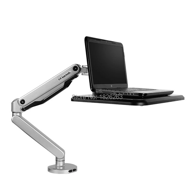 

Super Quality Loctek W72 Full Motion 10-17" Laptop Mount Gas Spring Arm Sit-Stand Lifting Lapdesk Riser Notebook Holder Bracket