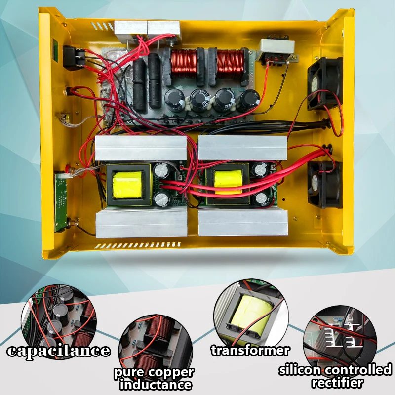 Nano Sensor Inverter 8000W-18000W High Power Inverter Head 12V Battery Conversion Booster Kit