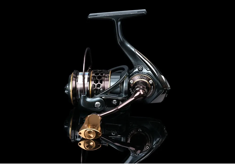 TSURINOYA Jaguar 1000 Fishing Spinning Reel 9+1BB Ultra Light Jigging Fishing Reel Spinning Saltwatrer Carp Metal Handle Coil