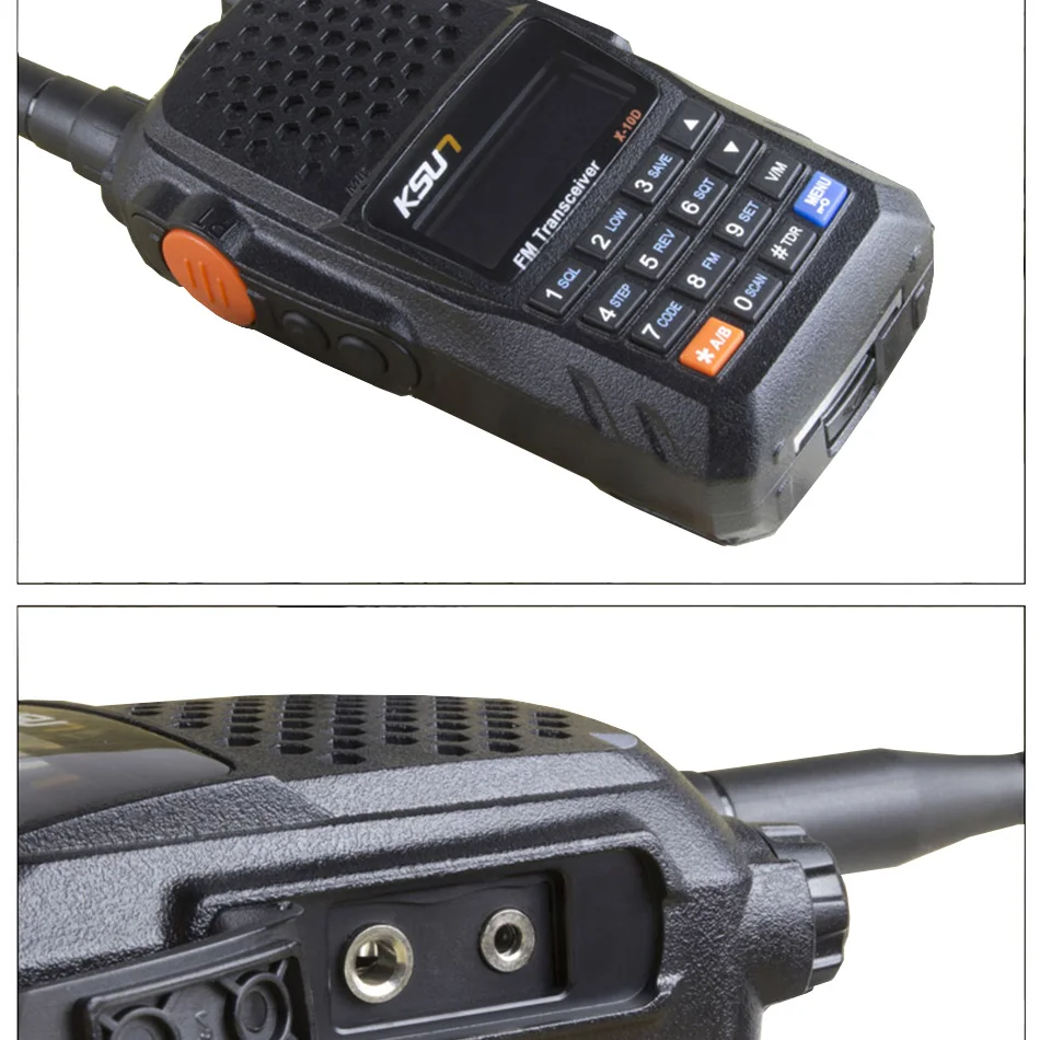 KSUN X-UV10D иди и болтай Walkie Talkie “иди и резервный аккумулятор от карикатор УКВ портативной рации двухстороннее Ham радио трансивер двухдиапазонный ручной иди и болтай Walkie Talkie двухстороннее радио коммуникатор