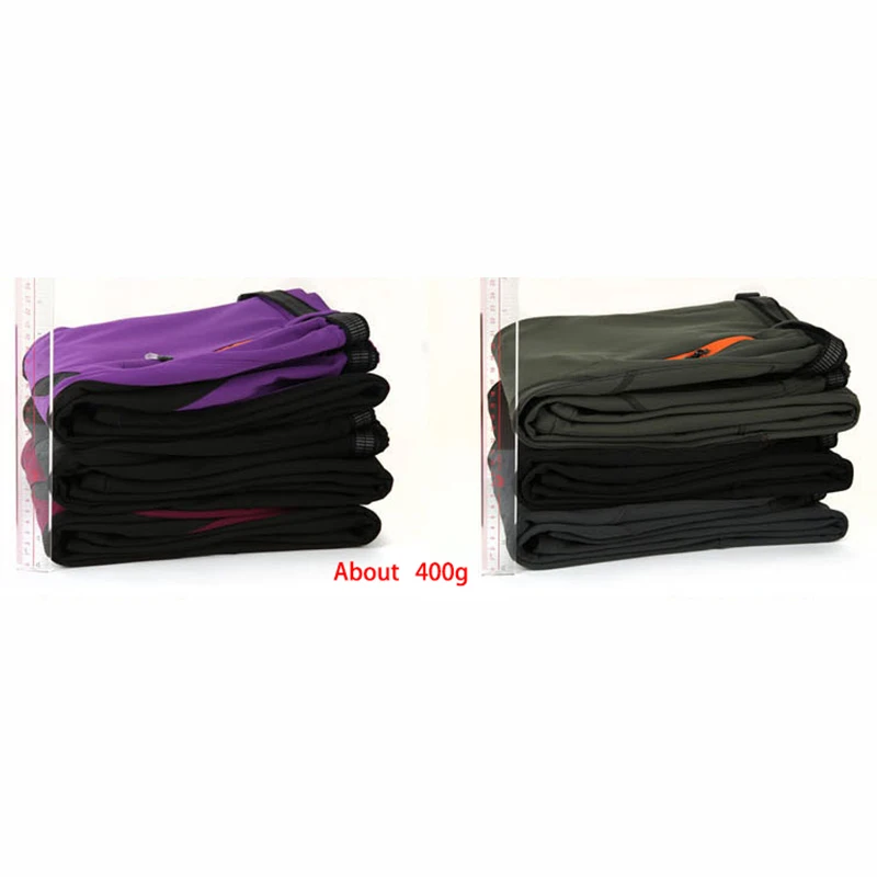 Iemuh marca hombre mujeres invierno Pesca impermeable camping trekking fleece Pantalones de senderismo escalada esquí Softshell trouser travel