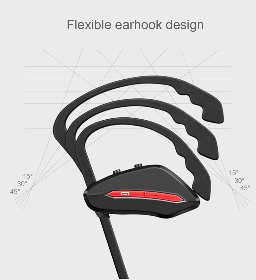 Askmeer Bluetooth Eaphones Sweatproof Wireless Earbuds Sport Running Headset with microphone for iPhone Xiaomi Huawei Phone (3)