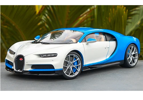 1/18 Bugatti Chiron Super Car Welly GTAUTOS литая металлическая модель автомобиля для мальчиков и девочек Коллекция подарков на день рождения - Цвет: B