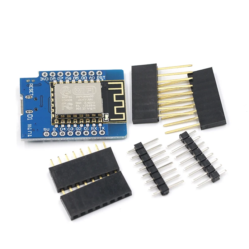 ESP8266 ESP-12 ESP12 WeMos D1 Мини-модуль Wemos D1 Мини WiFi макетная плата Micro USB 3,3 В на основе ESP-8266EX 11 цифровых контактов