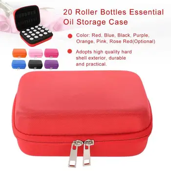 

20 Roller Bottles Essential Oil Storage Case Bag Container Organizer Jewelry box