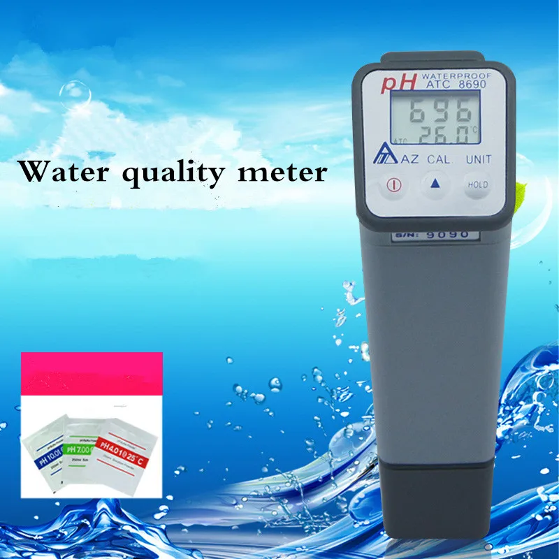 Digital Water PH Meter 0 14 Water Quality Meter PH Tester Detector