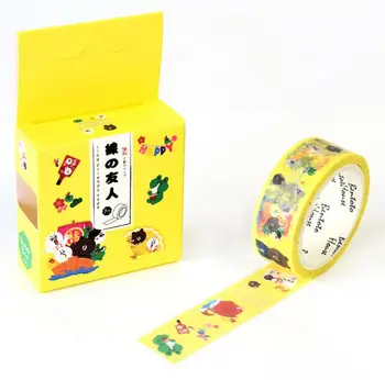 

JB303 Cute Cartoon Korean Animals Decorative Washi Tape DIY Scrapbooking Masking Tape School Office Supply Escolar Papelaria