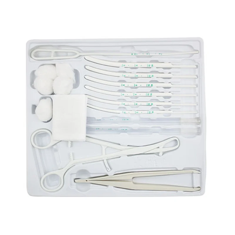 

Medical Disposable uterine cavity tissue suction tube kit For aspirator draw intrauterine tissue