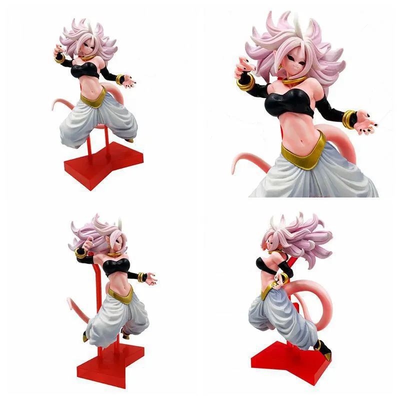 Dragon Ball Z Majin Buu Android 21 Леди Девушка Аниме Фигурка Majin Boo ПВХ игрушки для детей Коллекционные фигурки подарок кукла