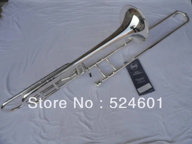 

Bach Trombone Tenor 42BO Sandhi Tenor Silver Plated Trombone Music Instruments Professional Accessories