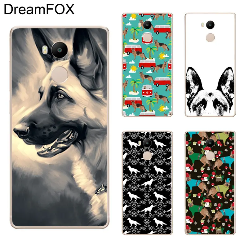 Dreamfox K108 Пособия по немецкому языку овчарка любовь Мягкий силиконовый чехол из