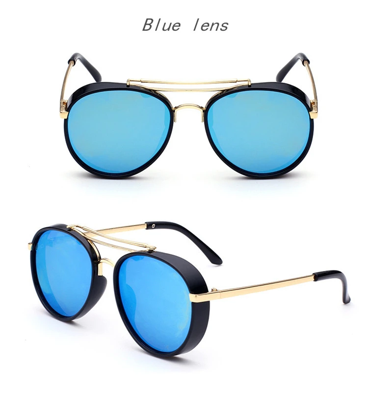 Round Kids Sunglasses Children Sun Glasses Anti uv Baby Vintage Eyeglasses Girl Cool 2018 (7)