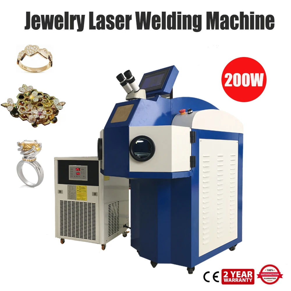 

Gold Silver Jewelry Welding Machine Yag Laser Welding Machine 200W