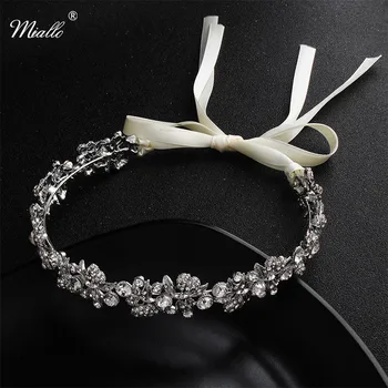 

Miallo Newest Classic Tiaras and Crowns Wedding Hair Accessories Jewelry for Women Headpieces