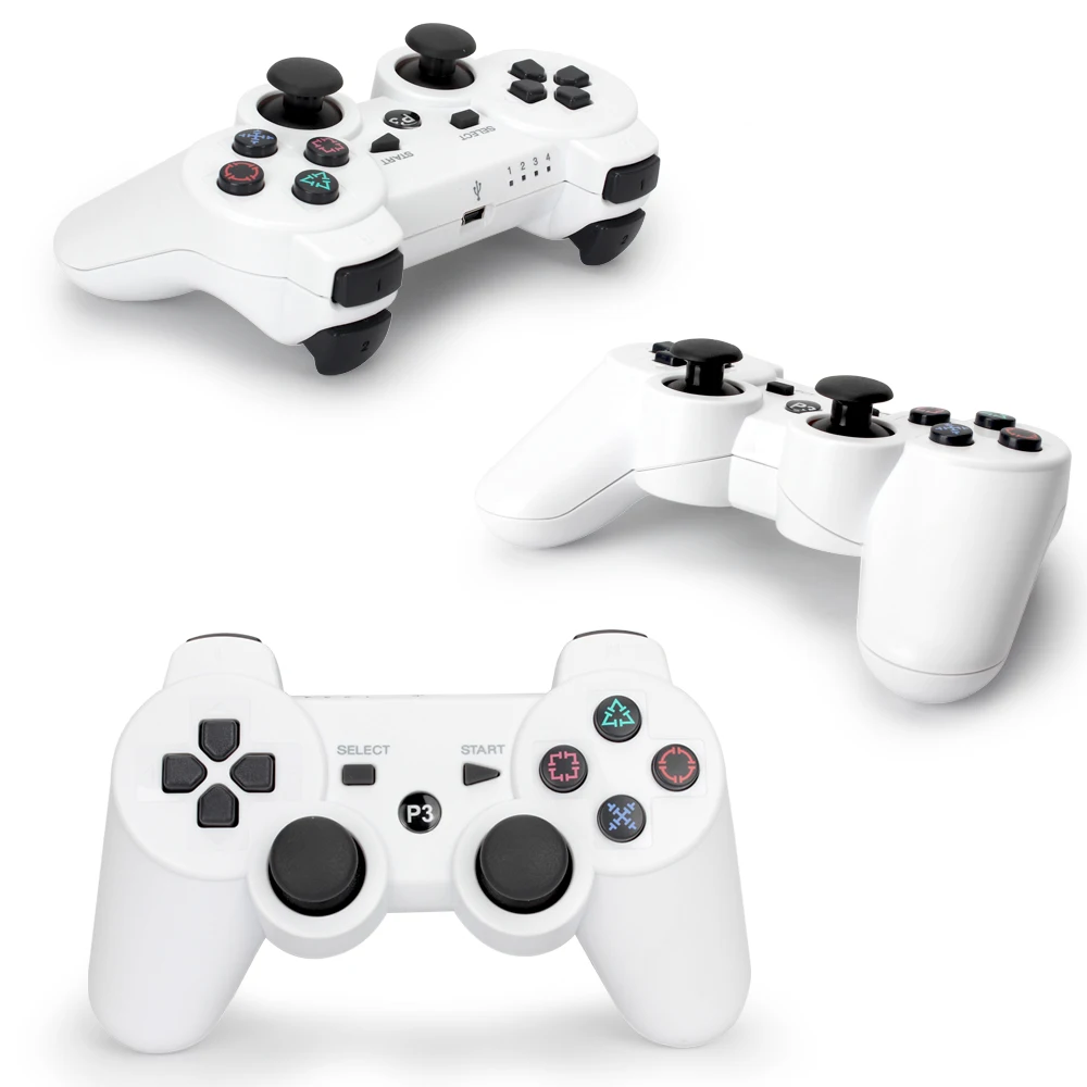 Беспроводной Bluetooth контроллер для sony PS3 геймпад для Play Station 3 джойстик для sony Playstation 3 PC для Dualshock контроллер