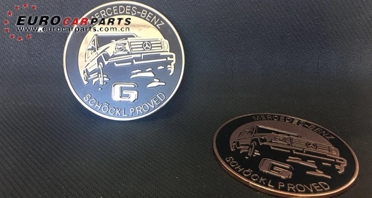 Stainless Steel G Class  G500 G550 G350 G63 G65 35th Anniversary embelms  (7)
