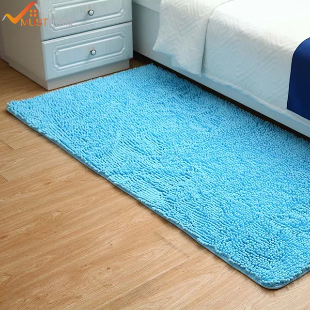 50x100cm 19 X39 Microfiber Chenille Area Rug For Bedroom 50x100cm 19 X39 Microfiber Chenille Area Rug For Bedroom Non Slip