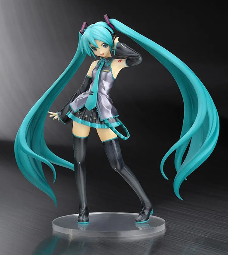New Anime VOCALOID 19cm Hatsune Miku Action Figure Toys Commercial ver figma anime action toy
