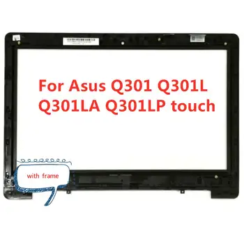 

New original with frame 13.3" Touch Screen Digitizer Replacement For ASUS VivoBook Q301 series Q301L Q301LA Free Shipping