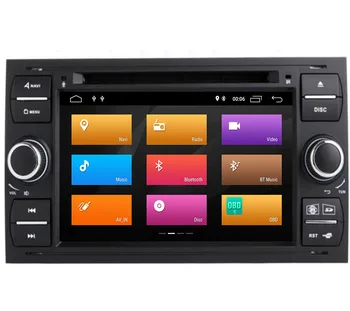 

Car Multimedia Player GPS Android 9.1 2 Din For Ford/Mondeo/Focus/Transit/C-MAX Car Radio Bluetooth DVR Autoradio DSP