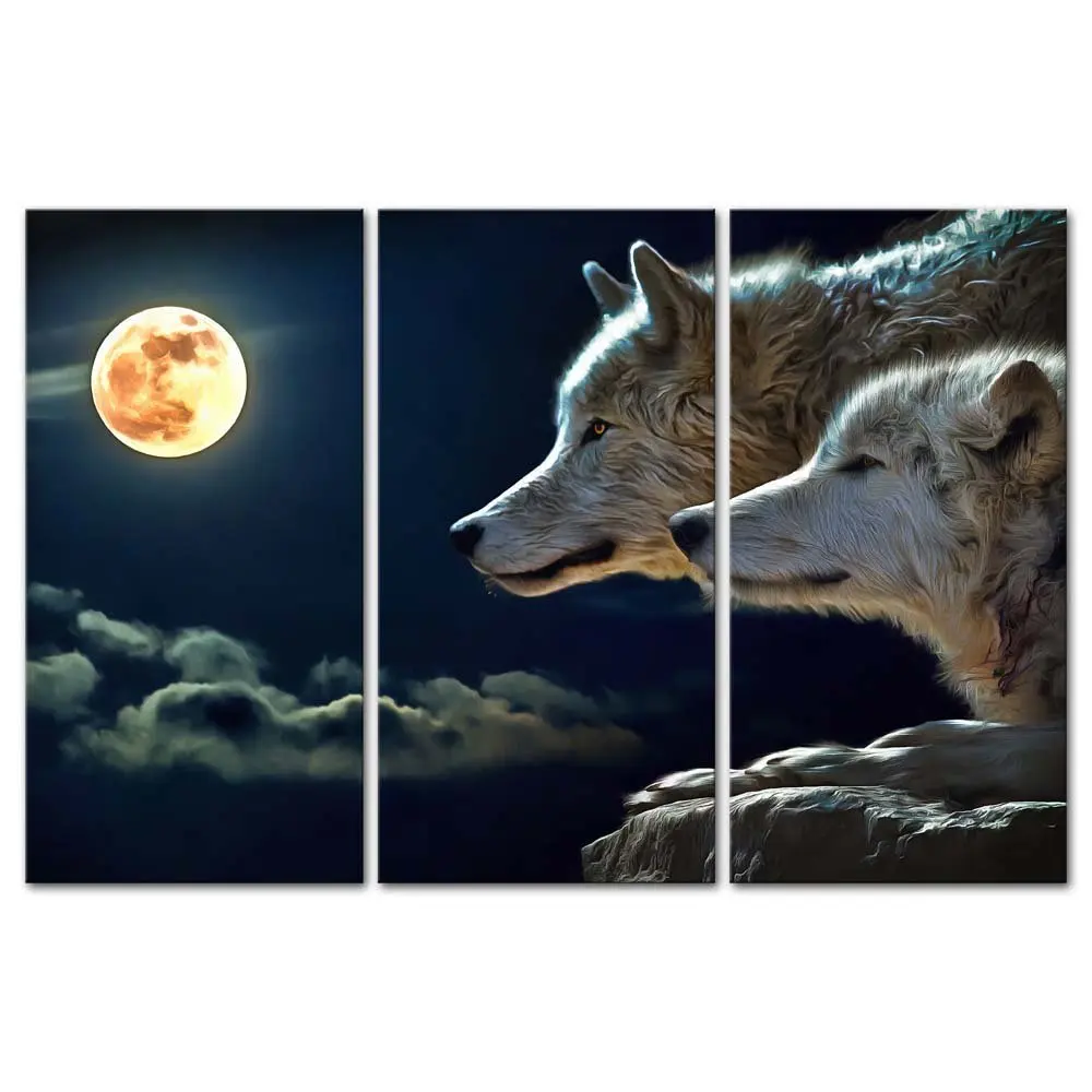 Online Get Cheap Wolf Decor Aliexpress Alibaba Group focus for Wolf Home Decor