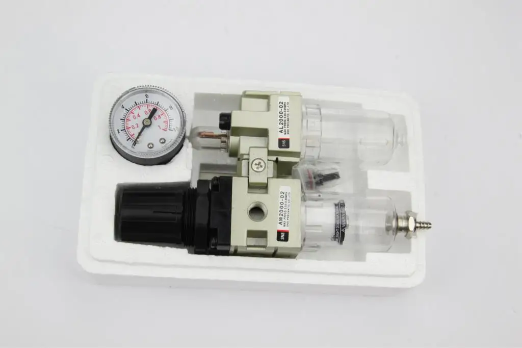 

AC2010-02A 1/4"PT SMC pressure drain type air filterSNS pneumatic components gas source processor oil-water separator
