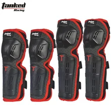 2016 Новый Tanked Гоночный Мотоцикл протектор kneepad локоть Рыцарь мотоцикл наколенники налокотники скобка теплый T749 Черный серый/красный